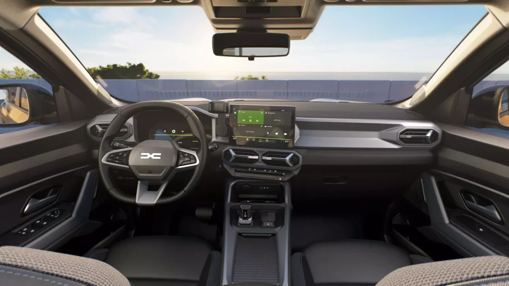 Dacia Bigster dashboard Handyhalterung montage
