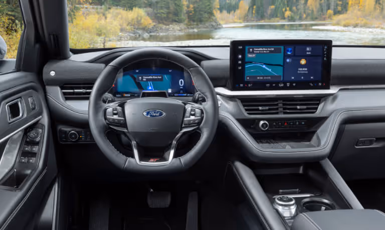 Ford Explorer EV dashboard Handyhalterung montage