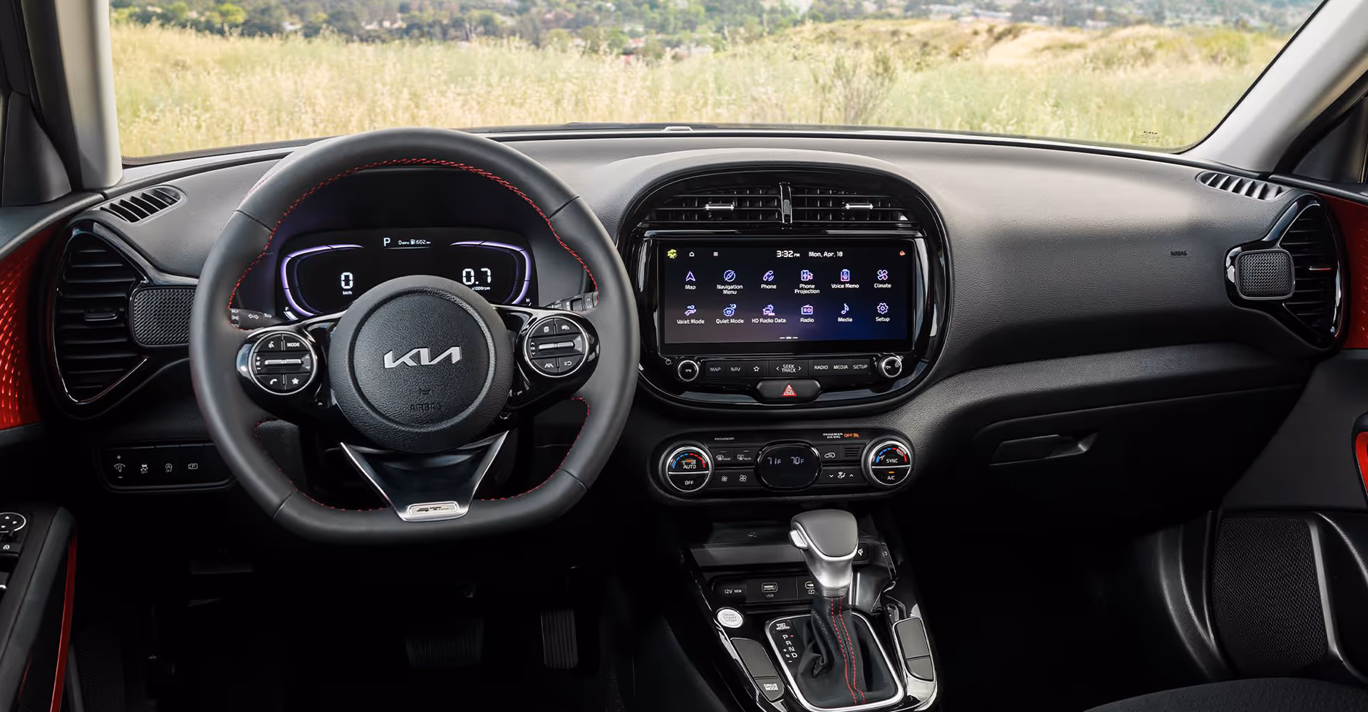 Kia Soul dashboard Handyhalterung montage