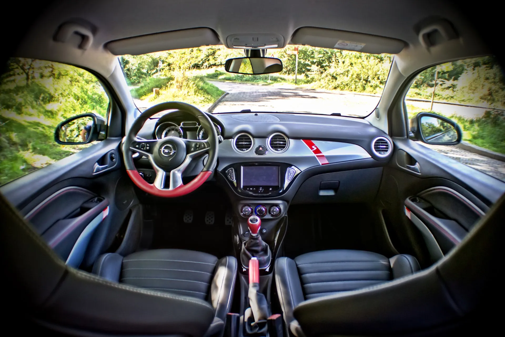 Opel Adam dashboard Handyhalterung montage
