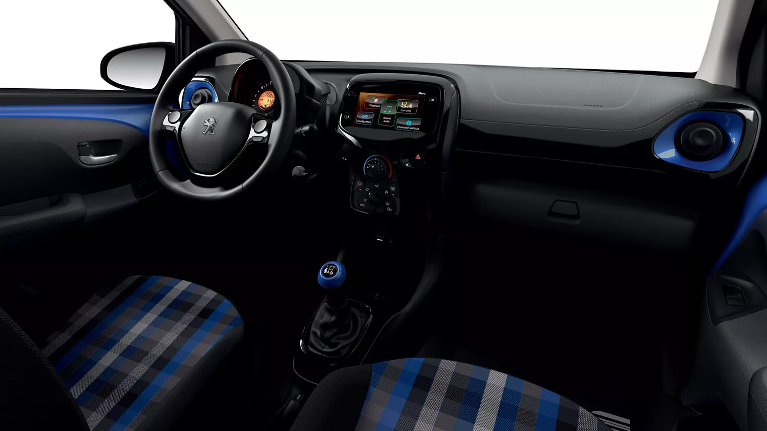 Peugeot 108 dashboard Handyhalterung montage