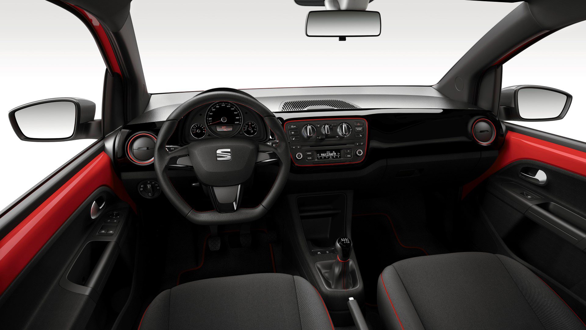 Seat Mii dashboard Handyhalterung montage