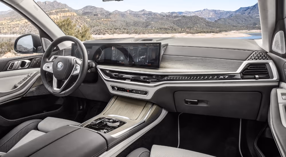 BMW X7 dashboard Handyhalterung montage