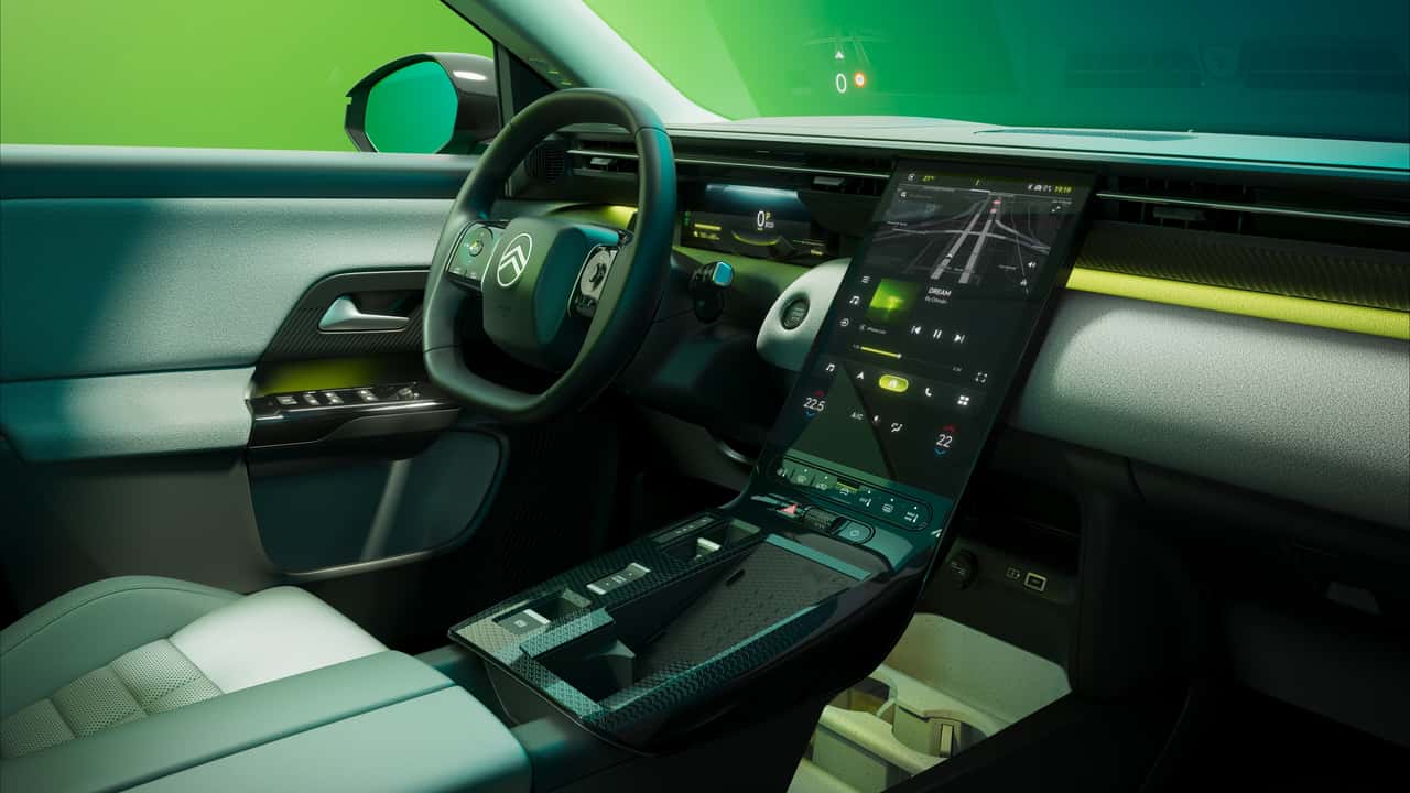 Citroën C5 dashboard Handyhalterung montage