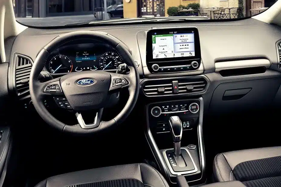 Ford EcoSport dashboard Handyhalterung montage