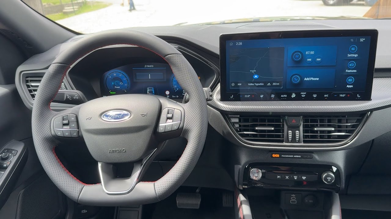 Ford Kuga dashboard Handyhalterung montage