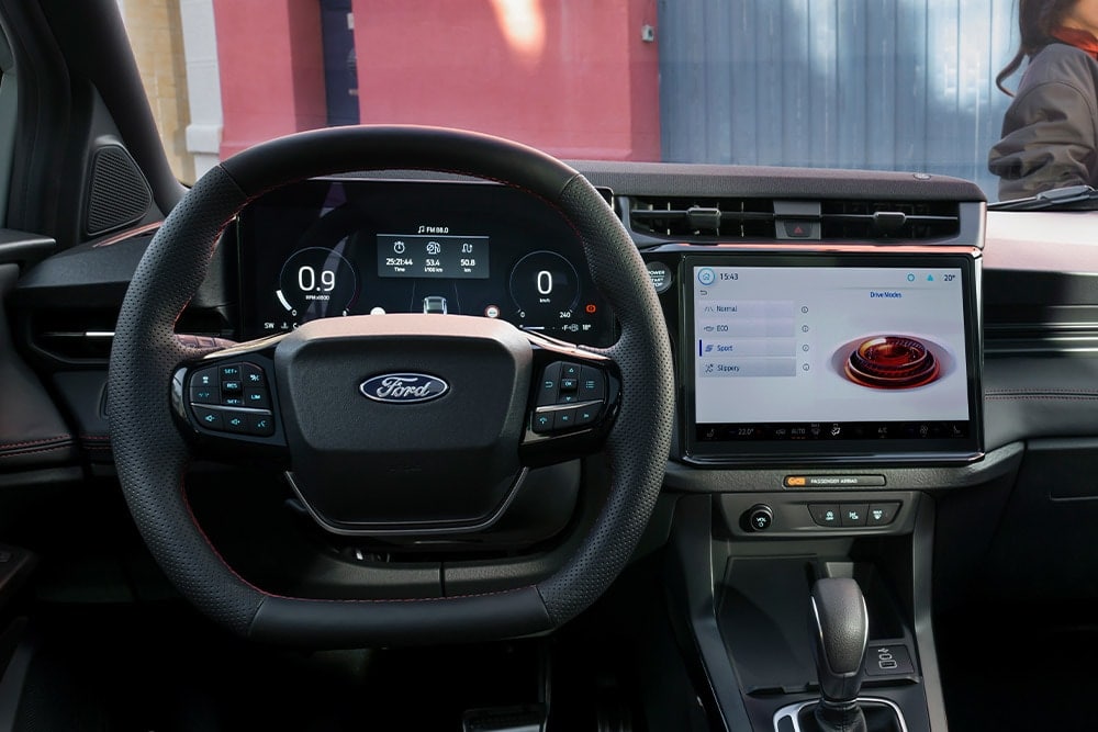 Ford Puma dashboard Handyhalterung montage