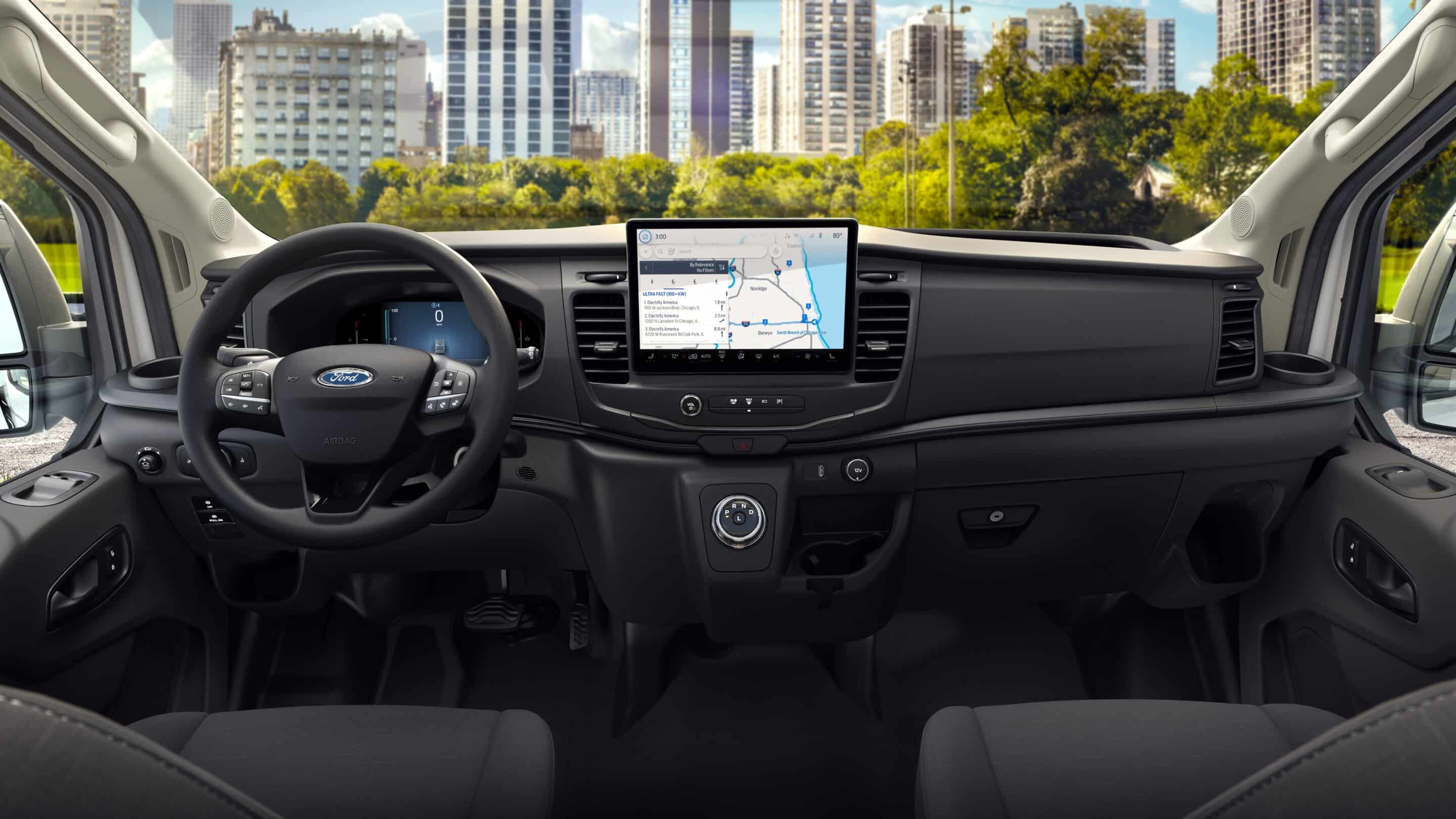 Ford Transit Custom dashboard Handyhalterung montage