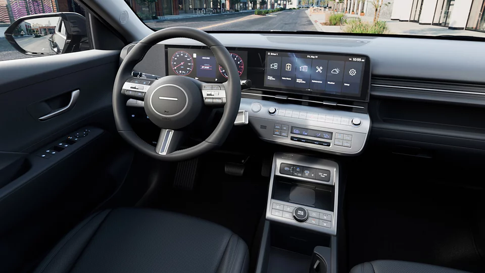 Hyundai Kona dashboard Handyhalterung montage