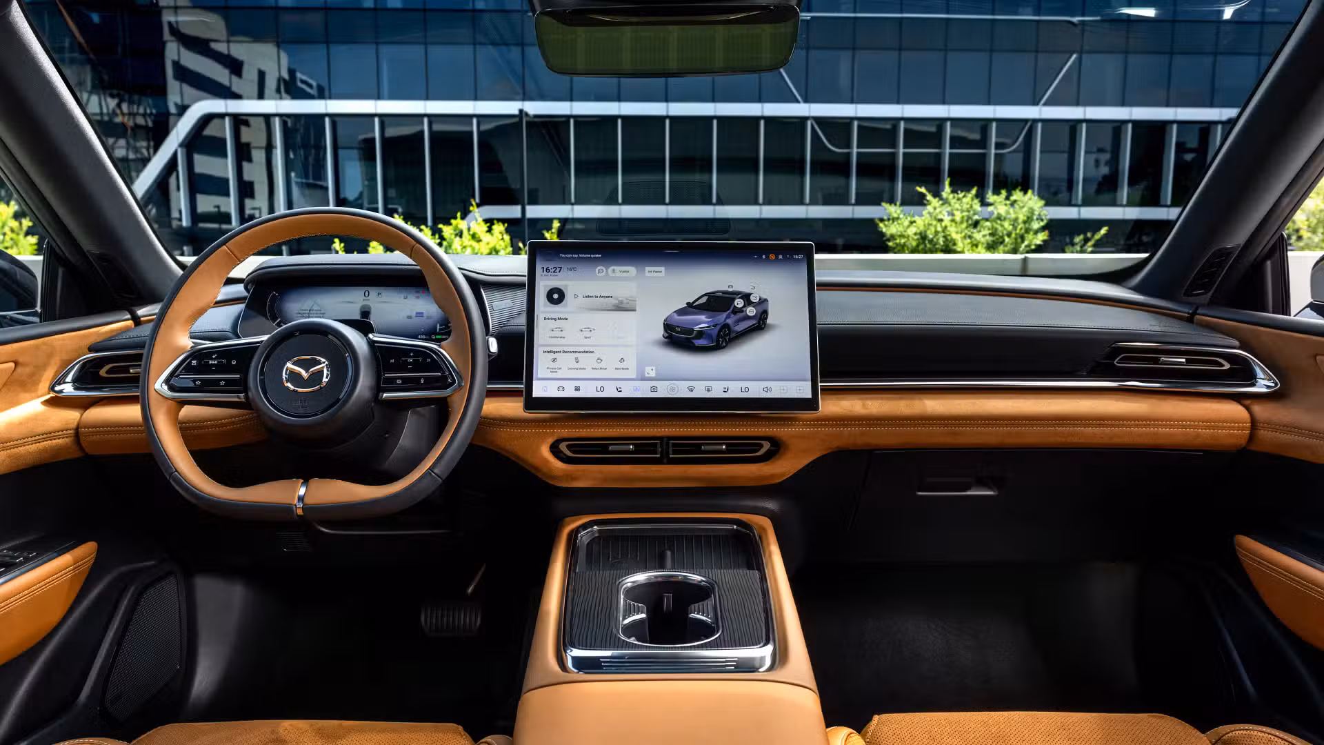 Mazda 6 dashboard Handyhalterung montage