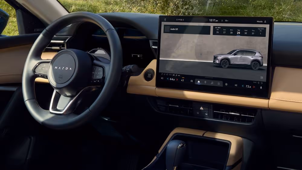 Mazda CX-5 dashboard Handyhalterung montage