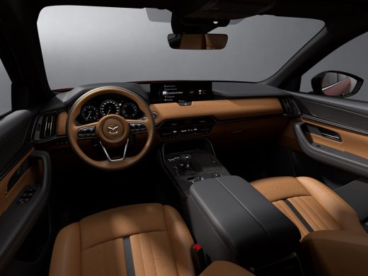 Mazda CX-60 dashboard Handyhalterung montage