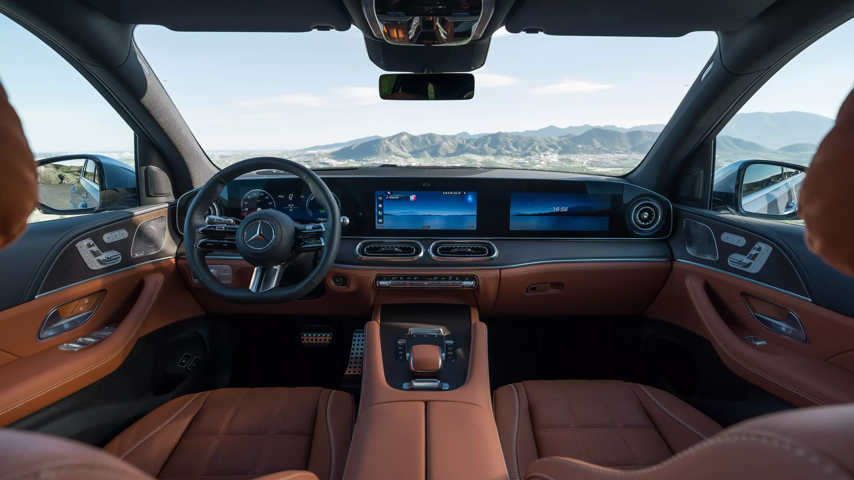 Mercedes GLE dashboard Handyhalterung montage