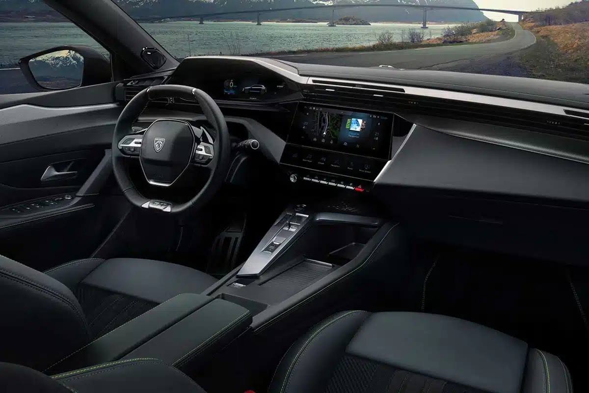 Peugeot 308 dashboard Handyhalterung montage