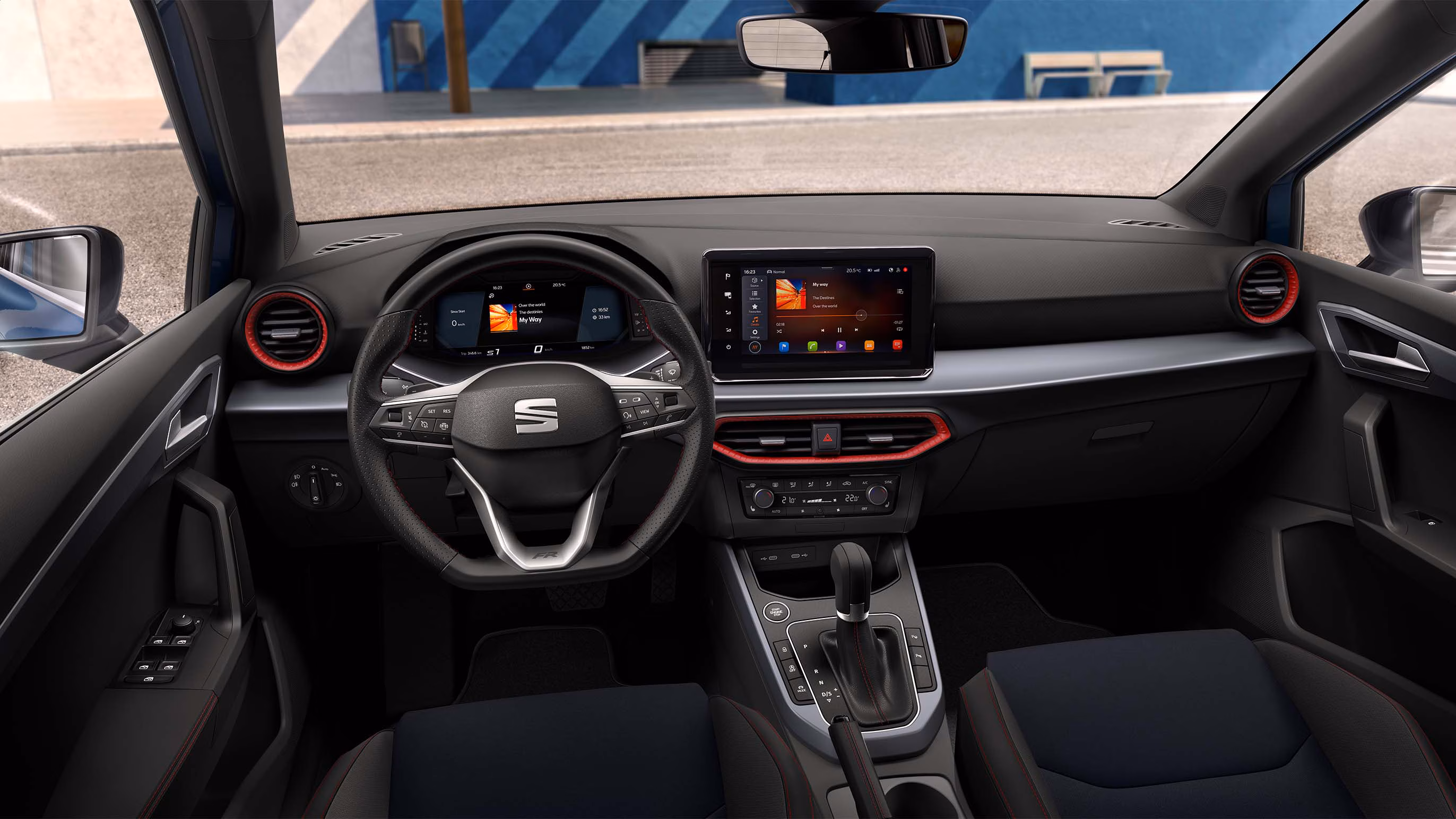 Seat Arona dashboard Handyhalterung montage
