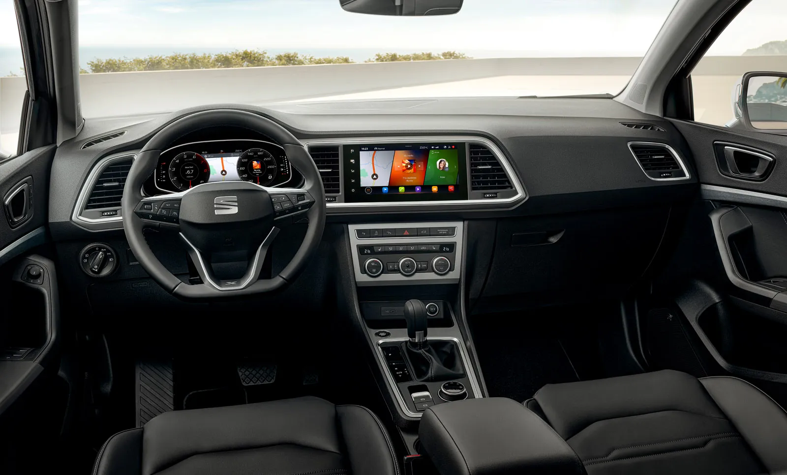 Seat Ateca dashboard Handyhalterung montage