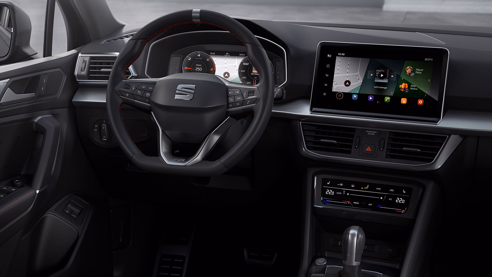 Seat Tarraco dashboard Handyhalterung montage