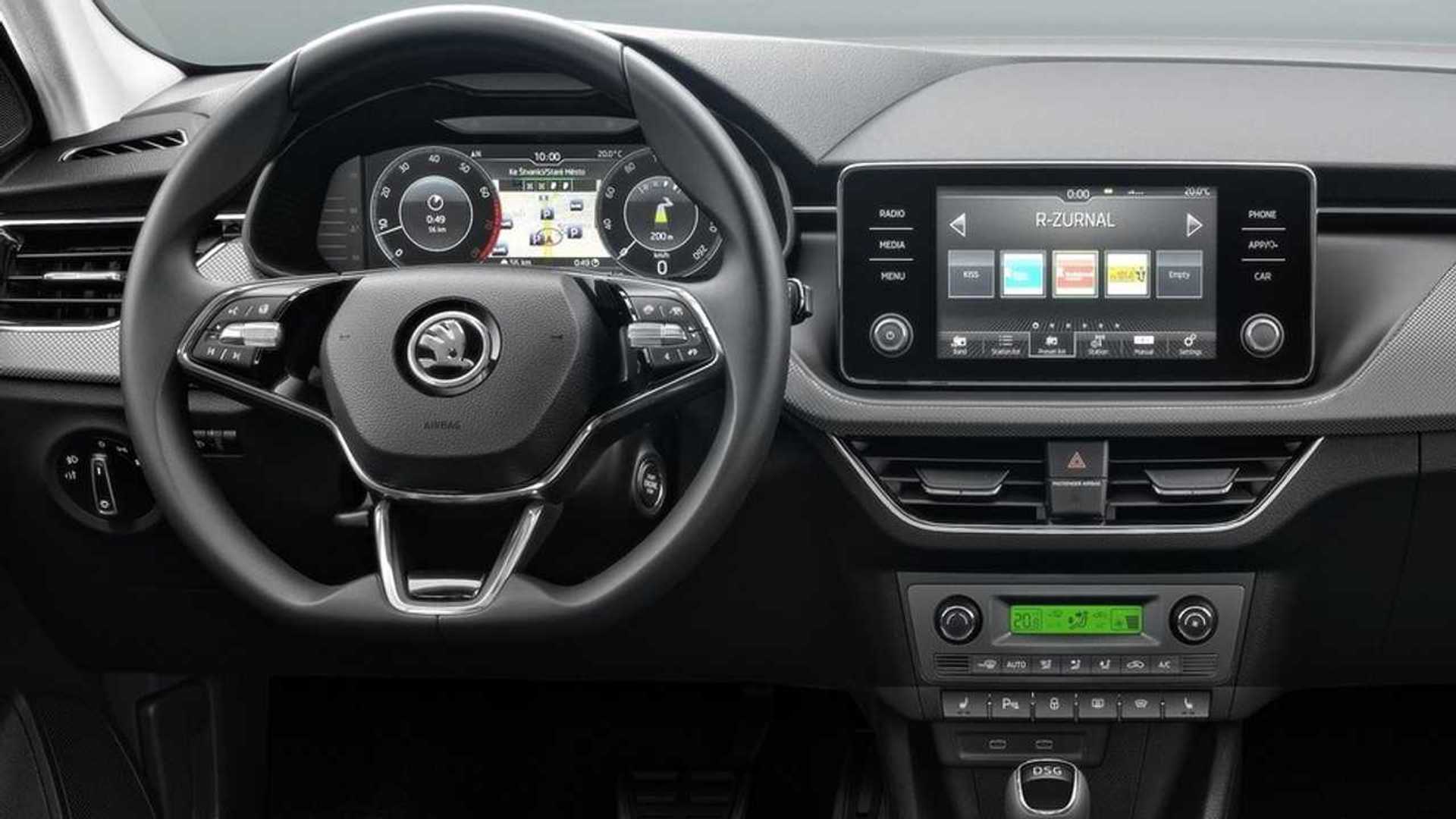Skoda Rapid dashboard Handyhalterung montage