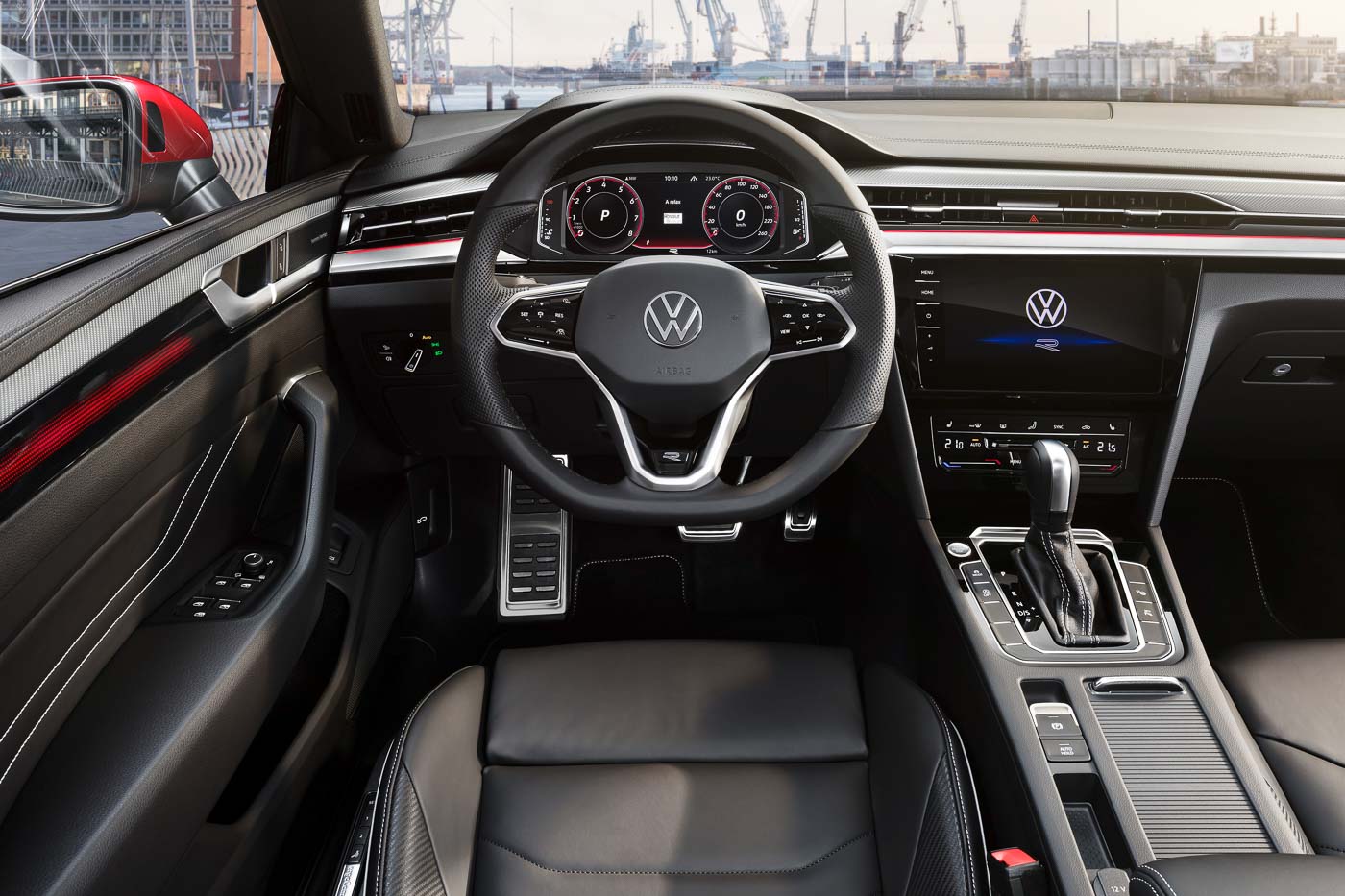 Volkswagen Arteon dashboard Handyhalterung montage