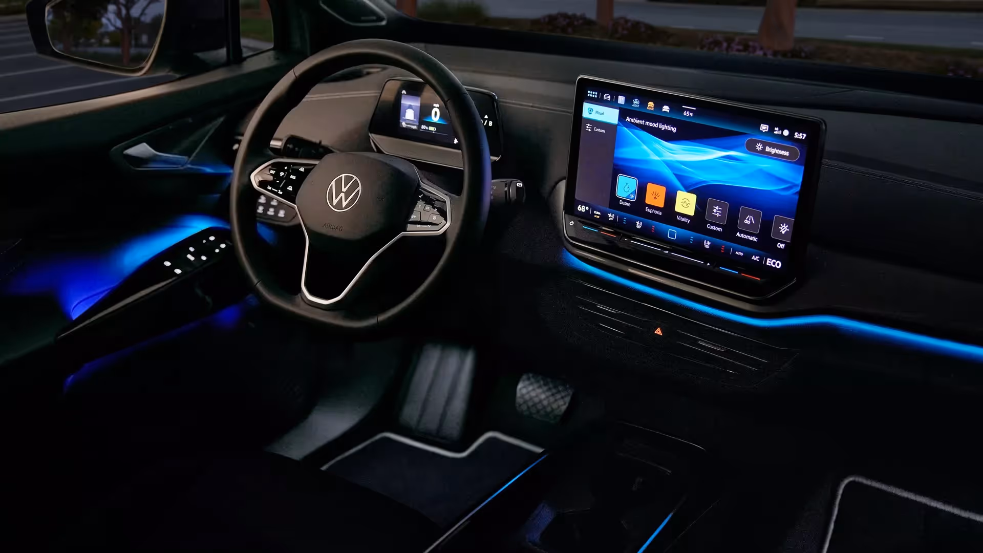 Volkswagen ID.4 dashboard Handyhalterung montage