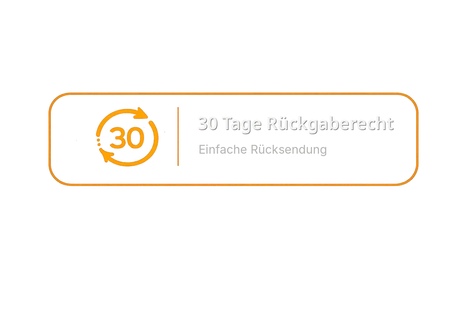 30 Tage Rückgaberecht