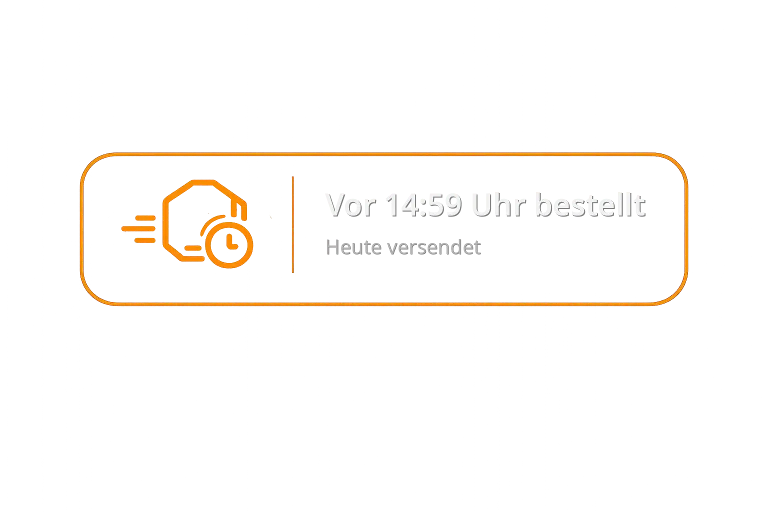 Vor 14:59 Uhr bestellt